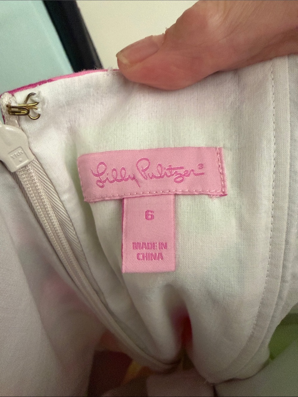 Lilly Pulitzer Floral Halter Dress in Pink & Green - Picture 2 of 2